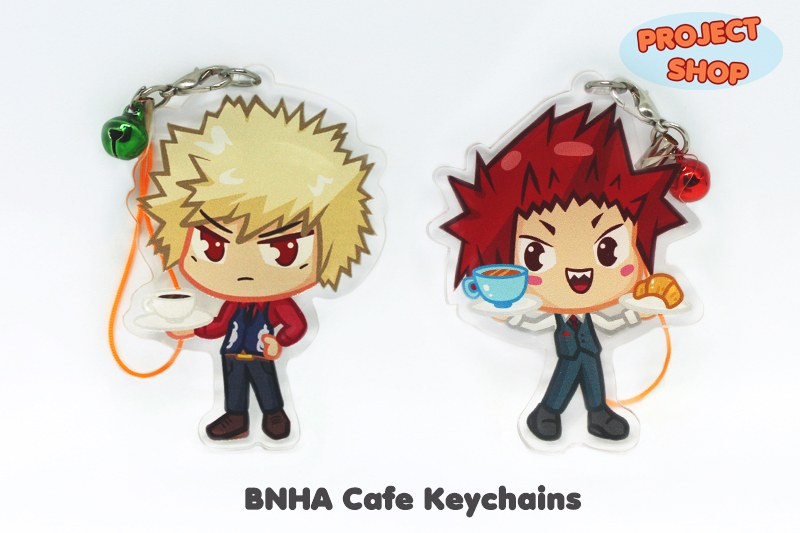 BNHA Cafe Keychains picture