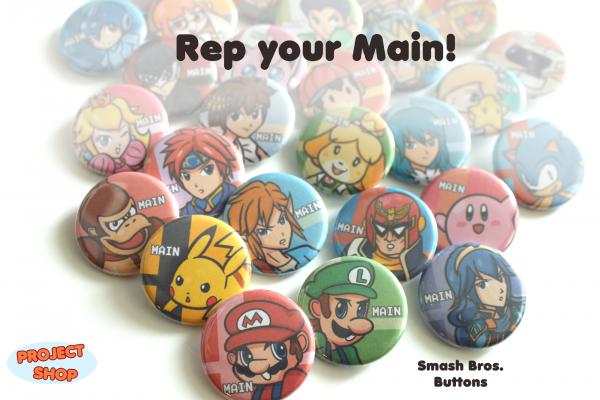 Smash Bros. Ultimate Main Fighter Buttons picture