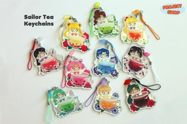 Sailor Tea Keychains