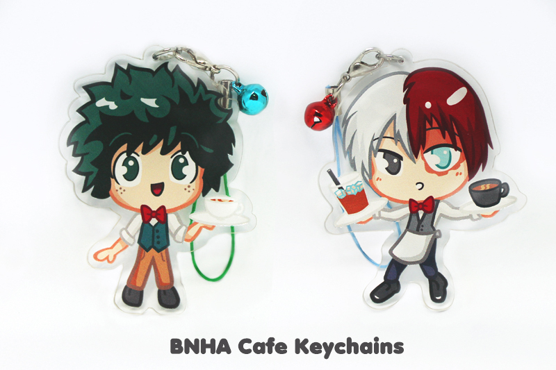 BNHA Cafe Keychains picture