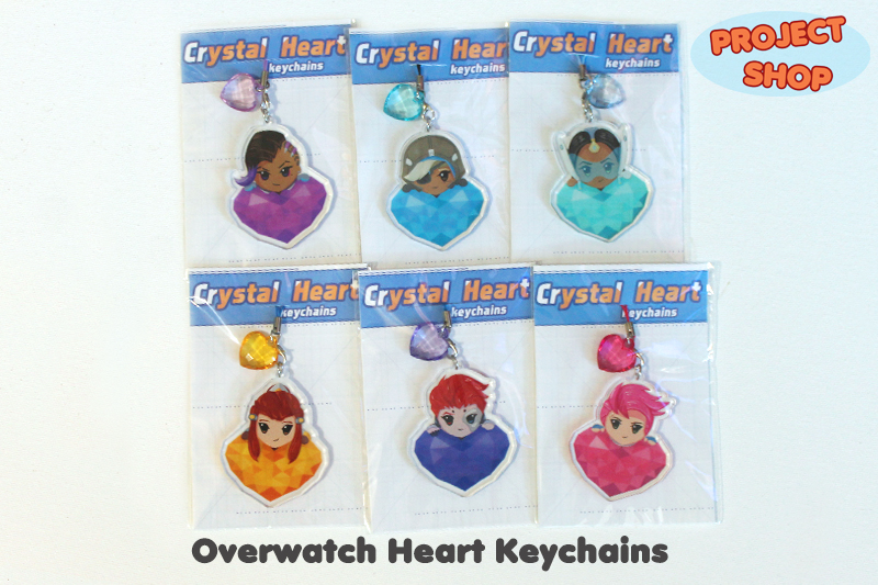 Overwatch Heart Keychains picture