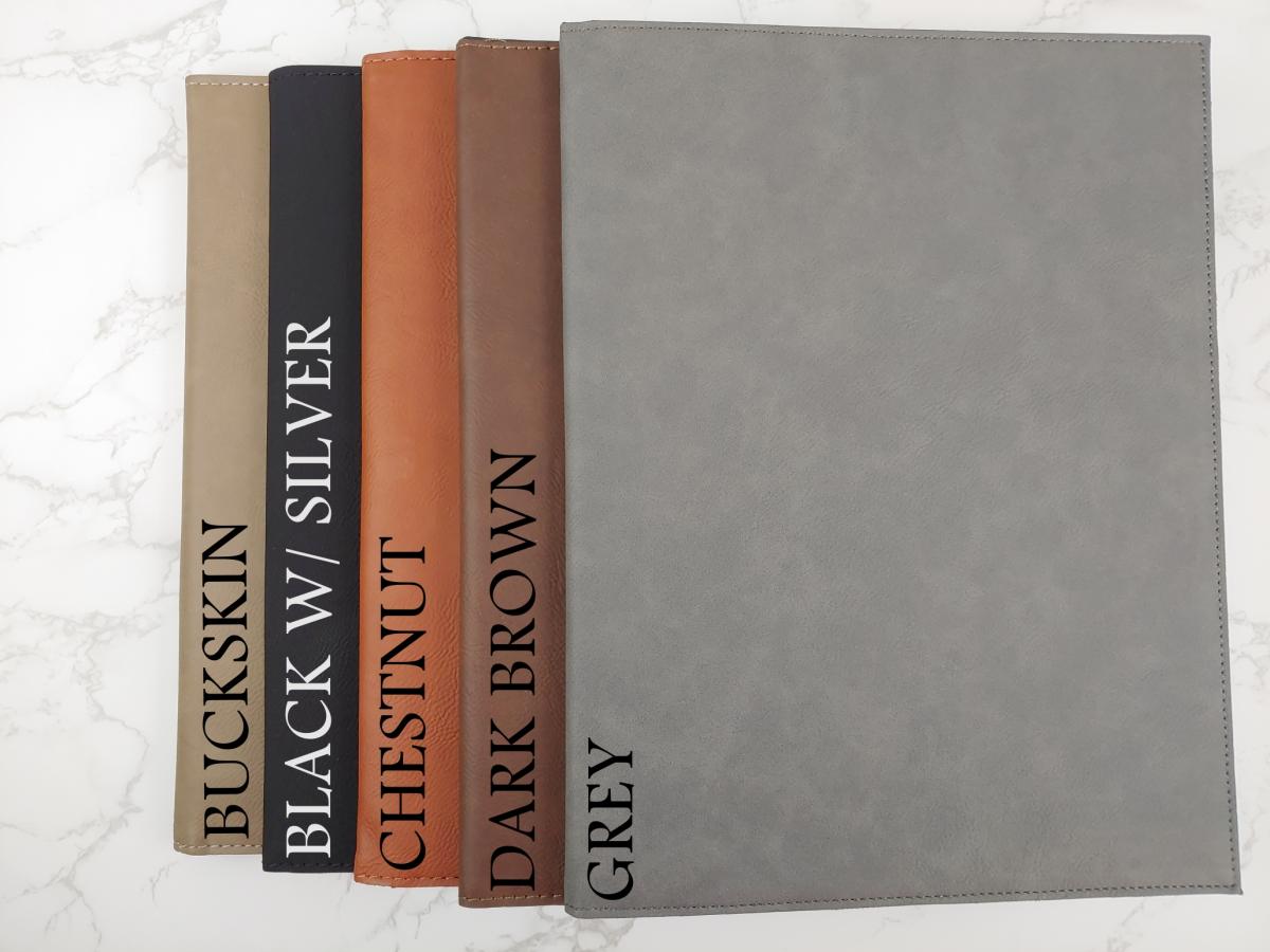 Custom Leatherette Portfolio picture