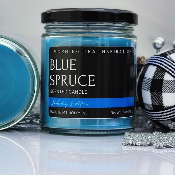 Blue Spruce Scented Candle