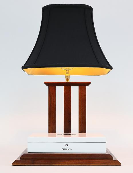 The Original "Gentleman's Pocket Valet" Cigar box Lamp