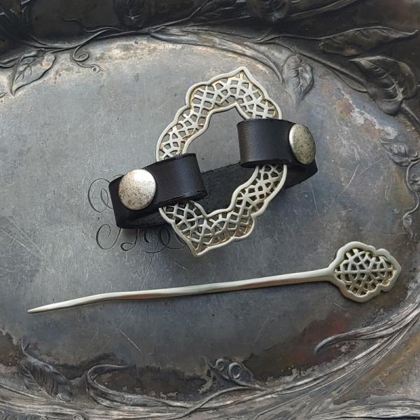 Moroccan Windows Cuff / Shawl Pin picture