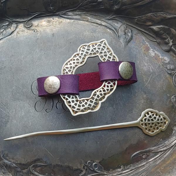 Moroccan Windows Cuff / Shawl Pin picture