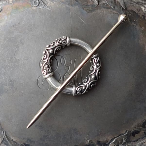 Filigree Cuff / Shawl Pin picture