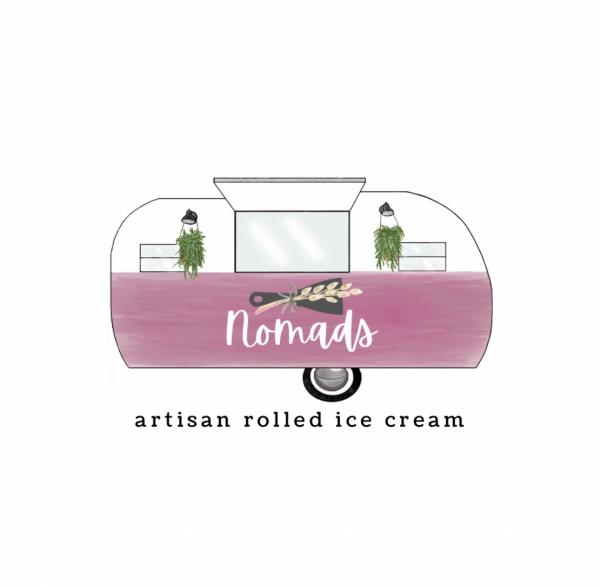 Nomads Rolled Ice Cream