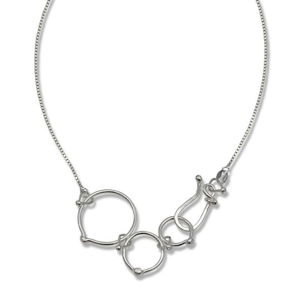 In Orbit: Triple-Loop Clasp Necklace picture