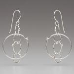 In Orbit: Five-Loop Drop Earrings