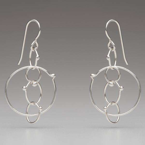 In Orbit: Five-Loop Drop Earrings