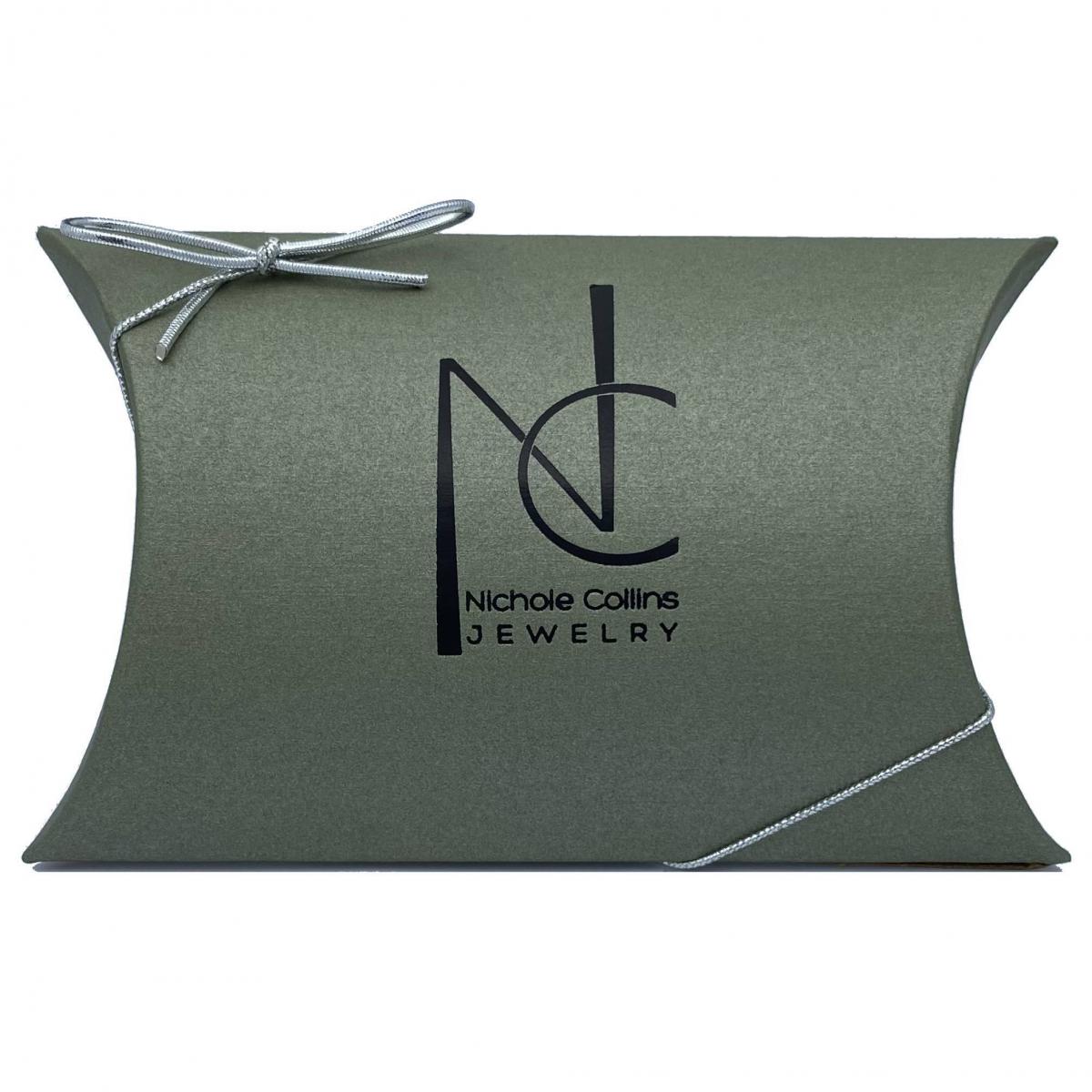 Gilded: Suspended Double Disk Necklace picture