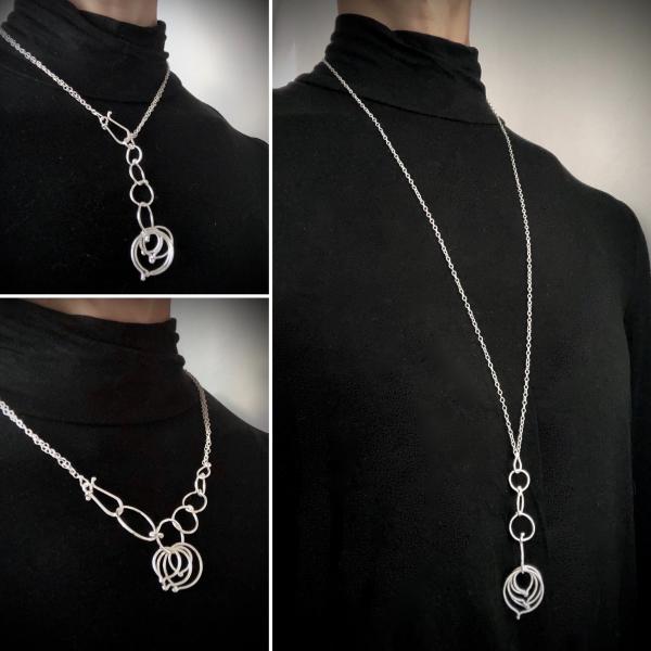 In Orbit: Multi-Length, Single/Double Layer Loop Necklace picture