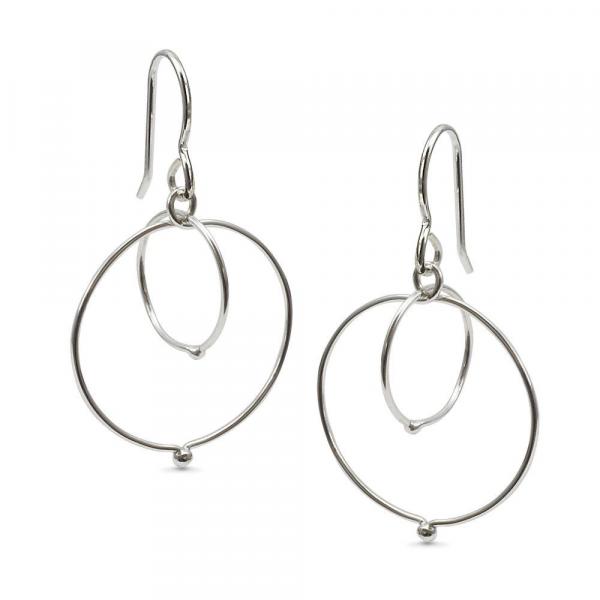 In Orbit: Loops Intersecting Drop Earrings picture