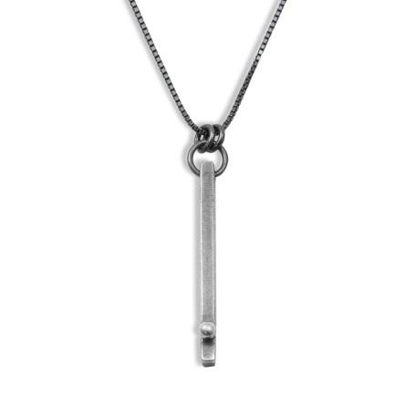 Defined Path: Vertical Bar/Sphere Necklace picture