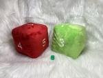 Embroidered D6 Dice Plush