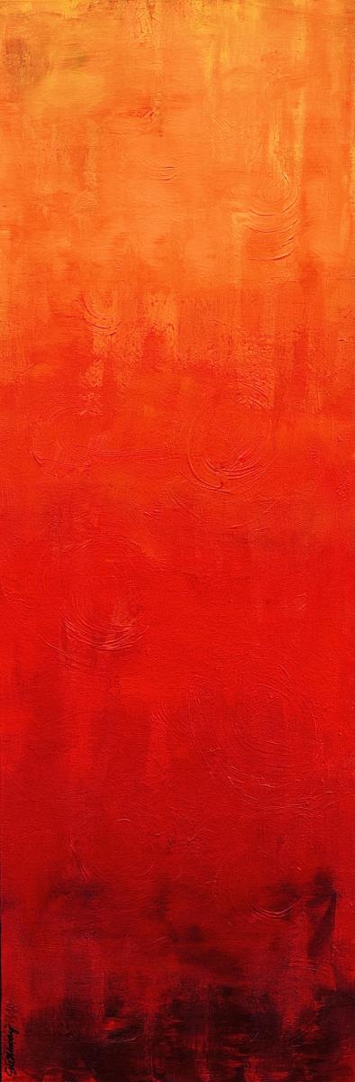 Orange Abstract picture