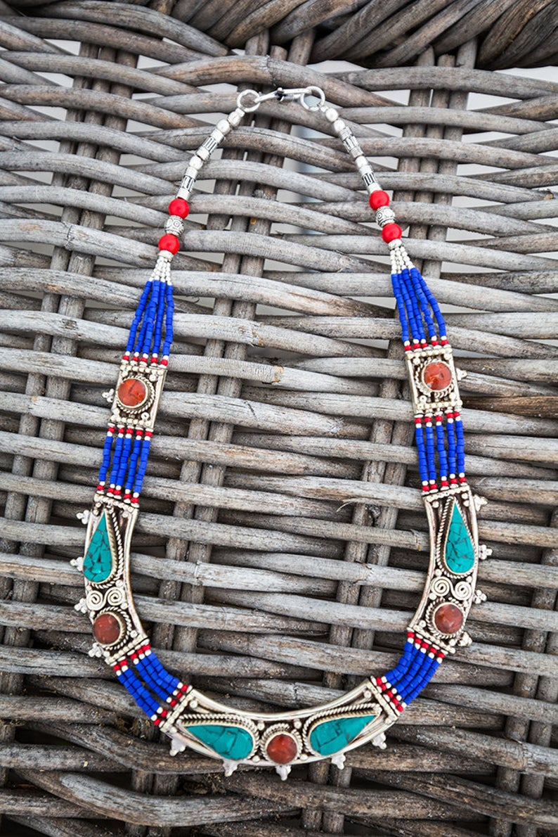 Tibetan Blue Lapis Necklace picture