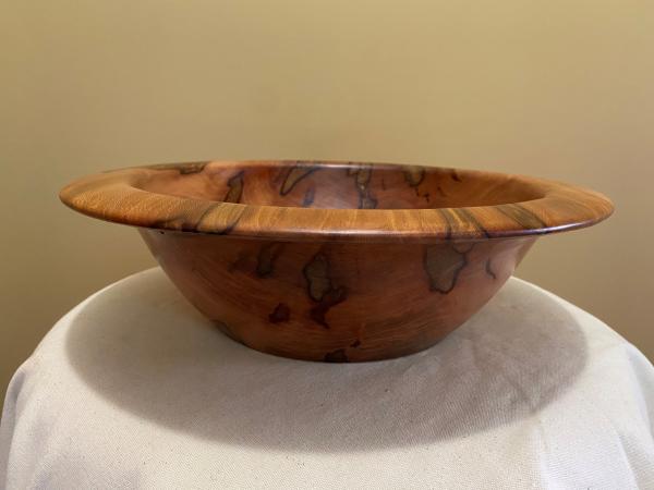 Straight edge ambrosia Sycamore bowl #20 picture