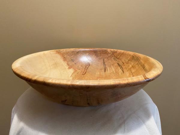 Straight edge ambrosia Maple bowl #21 picture
