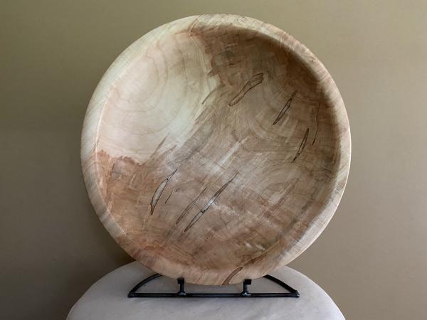 Straight edge ambrosia Maple bowl #21
