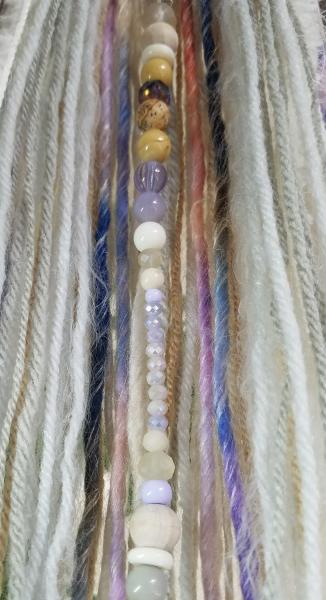 lavender + purple + blue + gray + cream dream catcher (sku383) picture