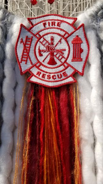 fire fighter dream catcher (sku279) picture