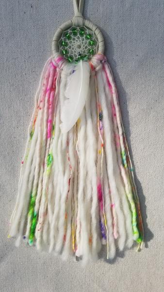 bright + soft + colorful green dream catcher (sku358) picture