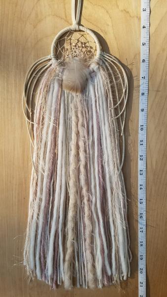 cream + peach + light coral pink dream catcher (sku250) picture