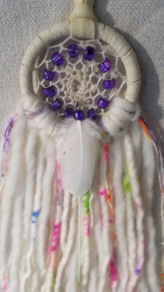 bright + soft + colorful purple dream catcher (sku355) picture