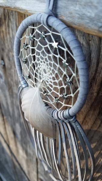 gray + silver + star dream catcher (sku512) picture