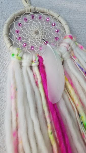 bright + soft + colorful pink dream catcher (sku360) picture