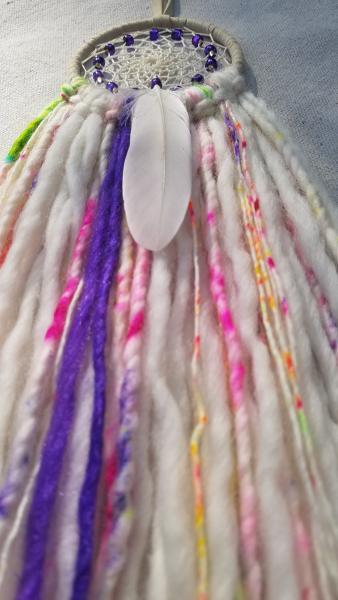 bright + soft + colorful purple dream catcher (sku361) picture