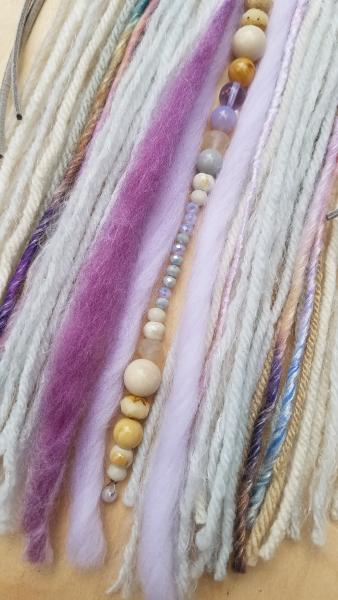 lavender + purple + blue + gray + cream dream catcher (sku381) picture