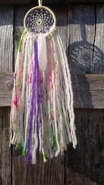 bright + soft + colorful purple dream catcher (sku361) picture