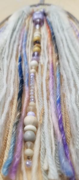 lavender + purple + blue + gray + cream dream catcher (sku383) picture