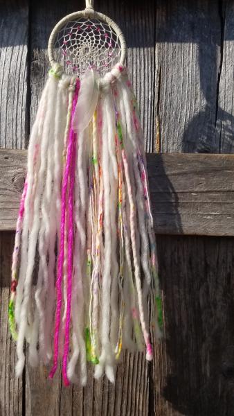 bright + soft + colorful pink dream catcher (sku360) picture