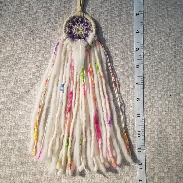 bright + soft + colorful purple dream catcher (sku355) picture