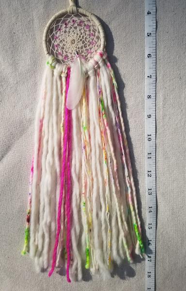 bright + soft + colorful pink dream catcher (sku360) picture