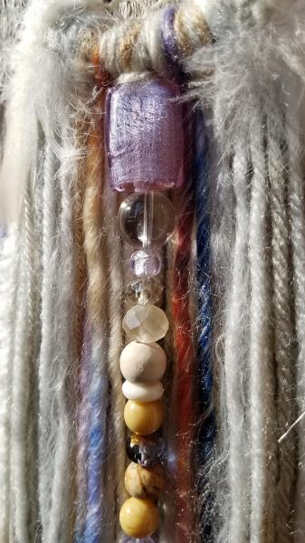 lavender + purple + blue + gray + cream dream catcher (sku383) picture