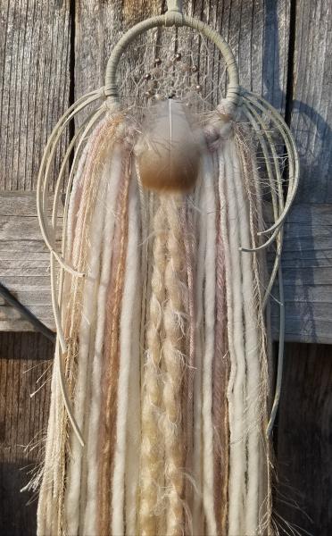 cream + peach + light coral pink dream catcher (sku250) picture