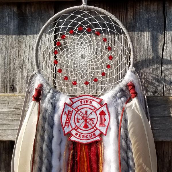 fire fighter dream catcher (sku279) picture