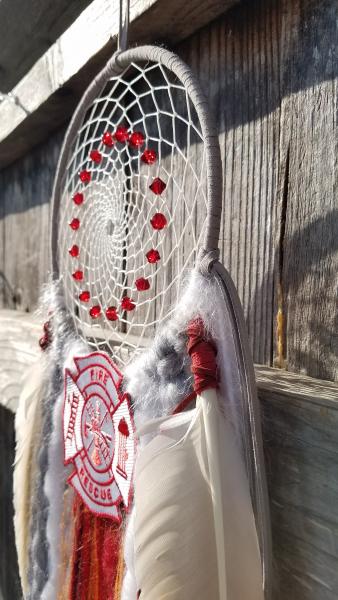 fire fighter dream catcher (sku279) picture