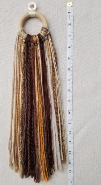 brown + tan minimalist dream catcher (sku102) picture