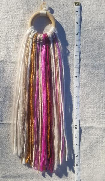 pink + maroon + magenta minimalist dream catcher (sku105) picture