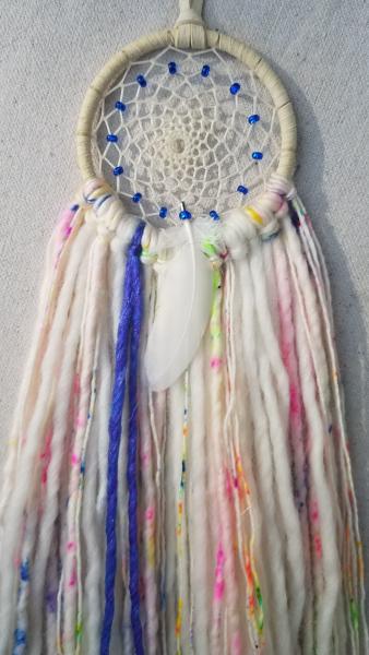 bright + soft + colorful cobalt blue dream catcher (sku359) picture