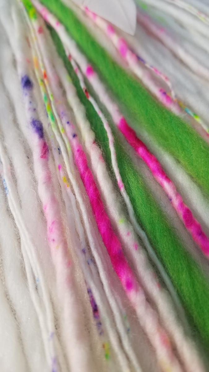 bright + soft + colorful green dream catcher (sku362) picture