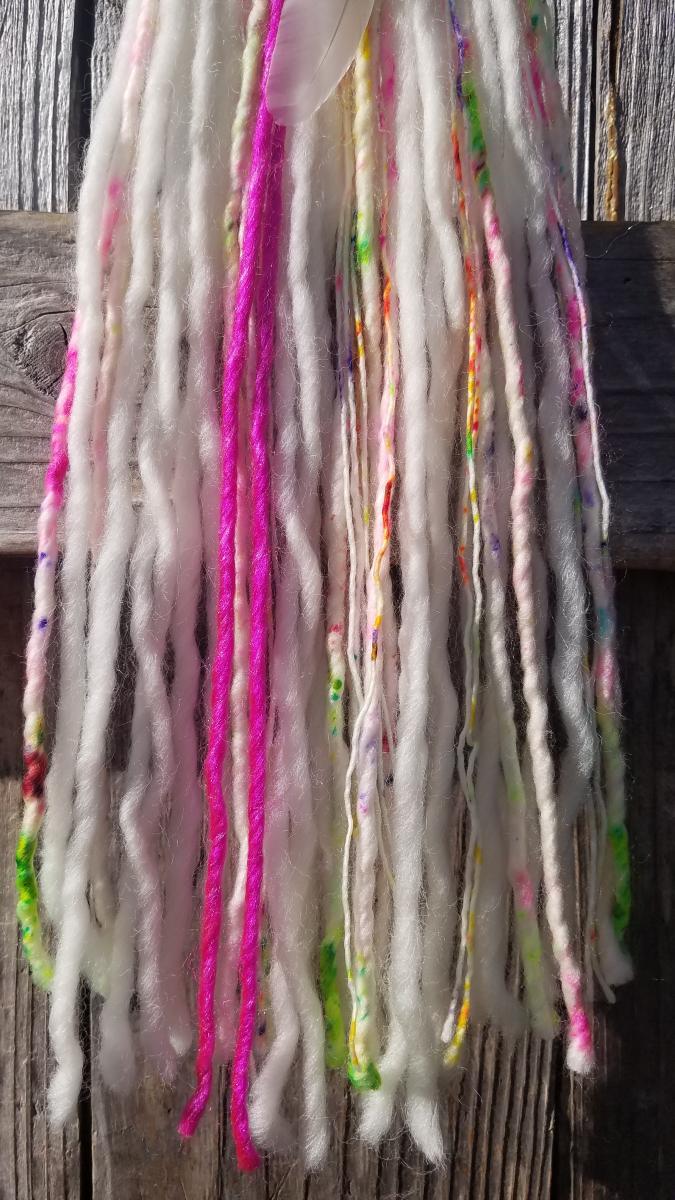 bright + soft + colorful pink dream catcher (sku360) picture