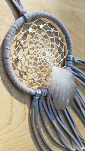 gray + silver + star dream catcher (sku512) picture