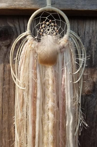 cream + peach + light coral pink dream catcher (sku250) picture